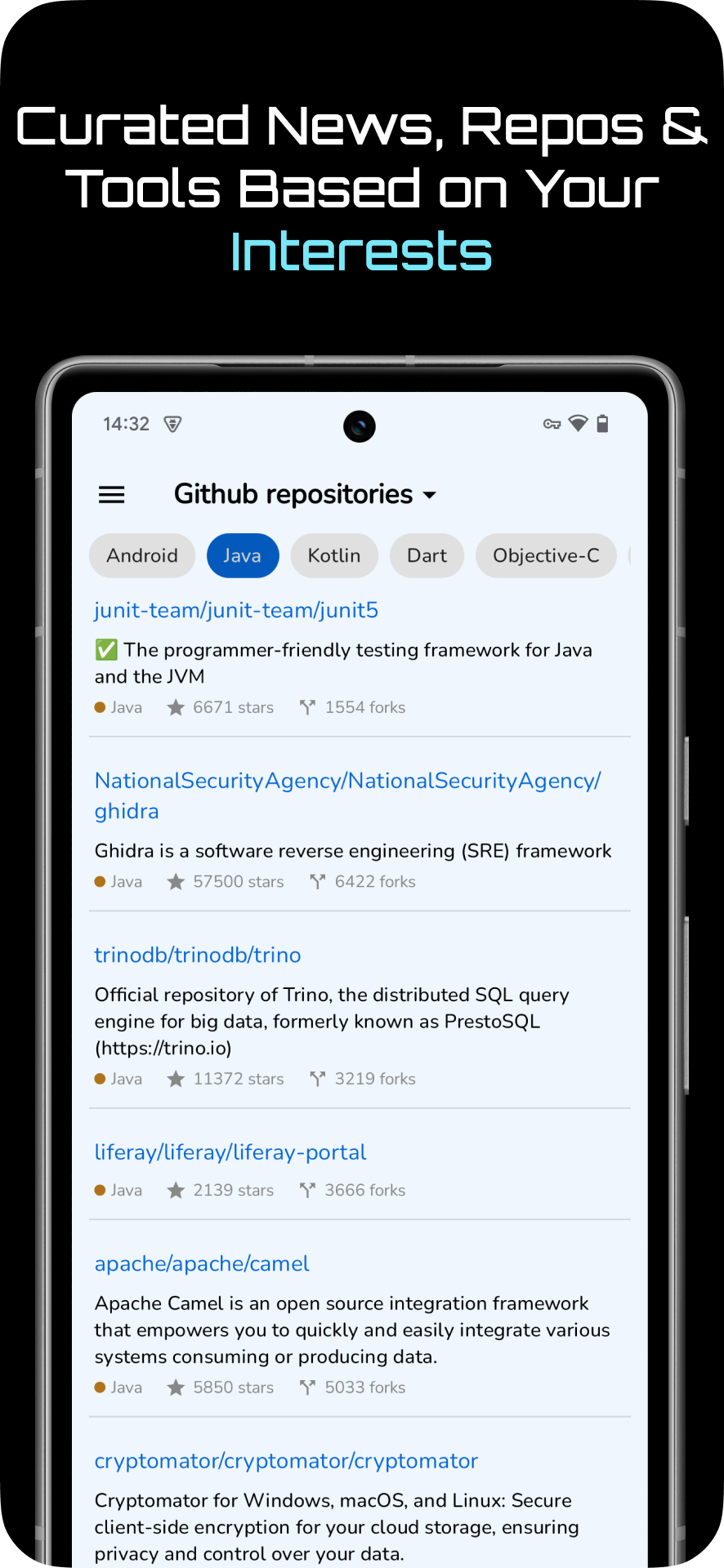 Hackertab Mobile App