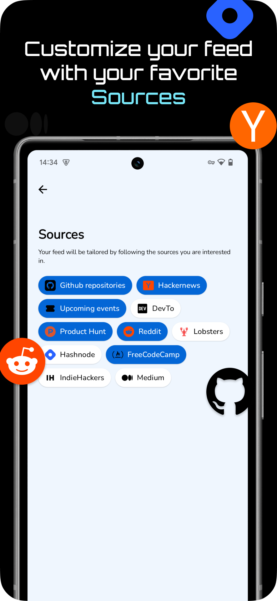 Hackertab Mobile App