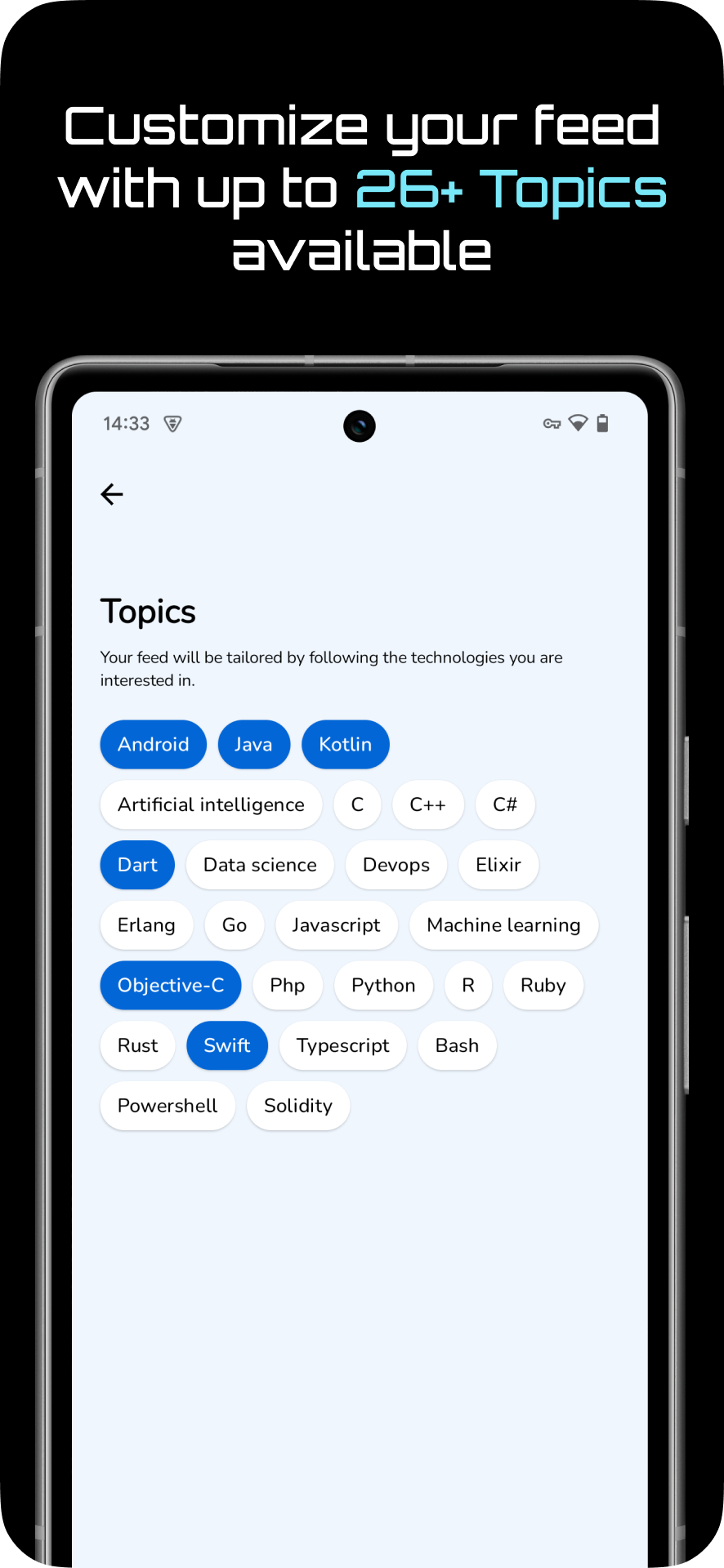 Hackertab Mobile App
