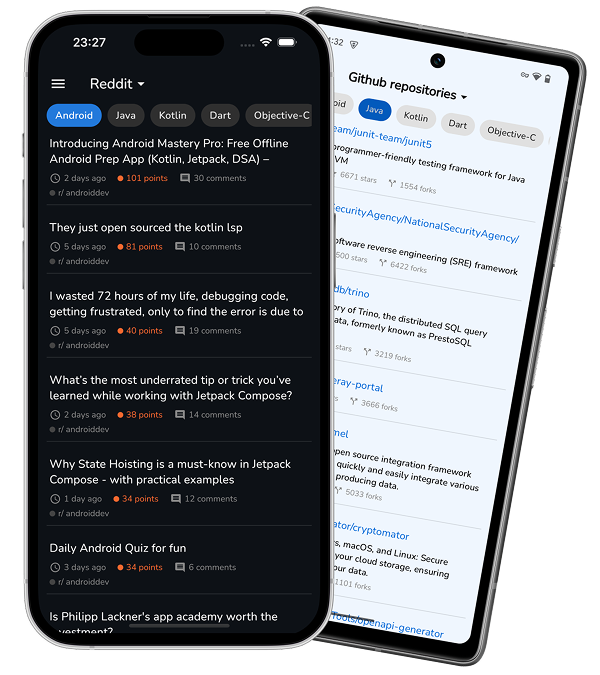 Hackertab Mobile App